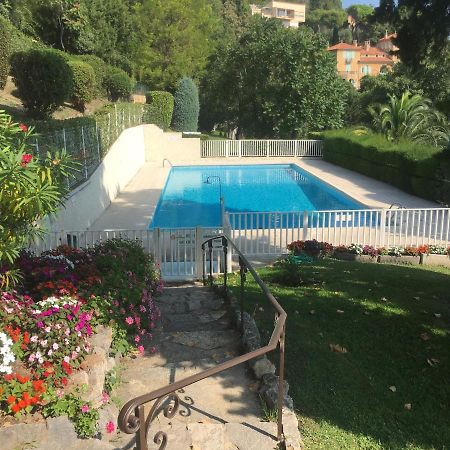Clim Jardin Et Parking Prive -Piscine Tennis Et Park Vue Mer Грасс Экстерьер фото
